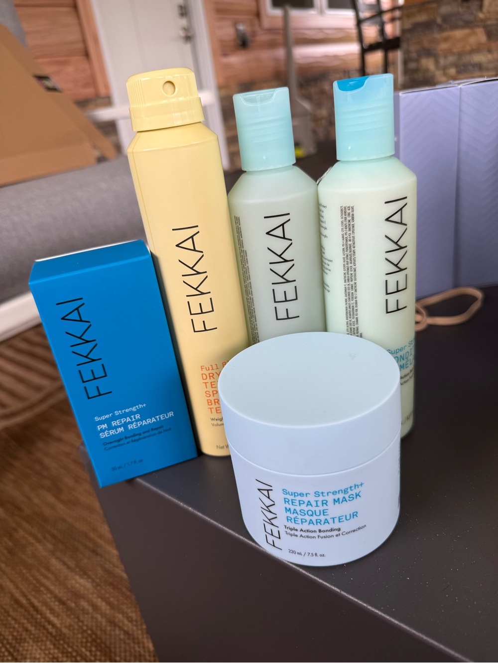 Fekkai Super Strength+ Repair Mask — Light Blue Hair Repair Treatment